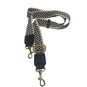 Checkered Purse Strap Crossbody Strap Replacement for Handbags